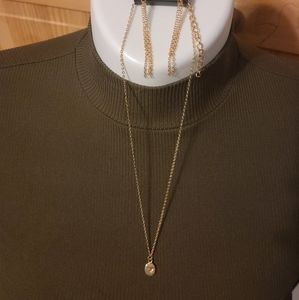 Paparazzi necklace and earing set. NWT